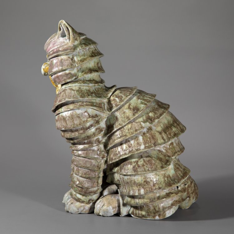 Bild 2 zu Objekt, 'Katzeneule', 1997, Beate Kuhn, K-15 165