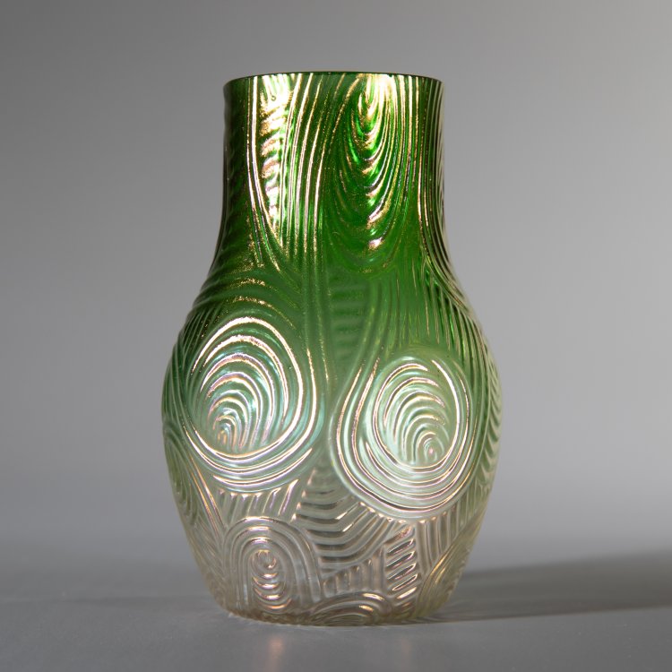 Bild 1 zu Objekt, Vase 'spiraloptisch', L&ouml;tz, Klosterm&uuml;hle, K-15 92