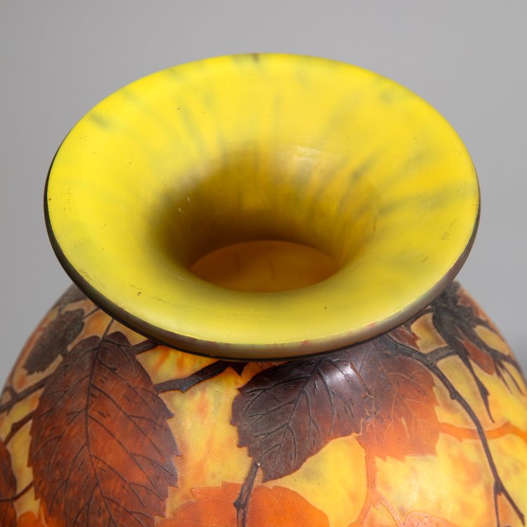 Bild 5 zu Objekt, Vase 'Noisettes', Daum Fr&egrave;res, Nancy, K-15 95