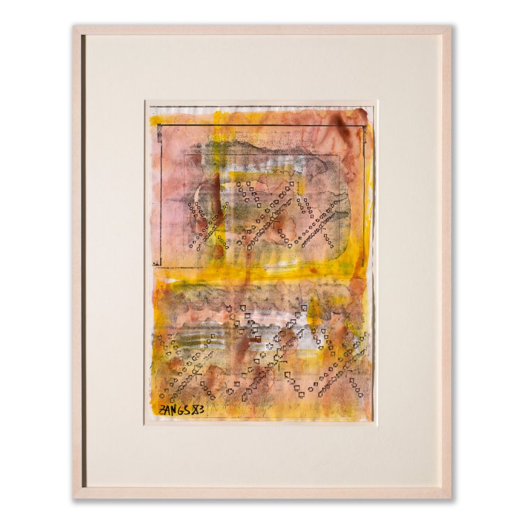 Bild 1 zu Objekt, Ohne Titel, &Uuml;bermalung, 1983, Herbert Zangs, K-15 293
