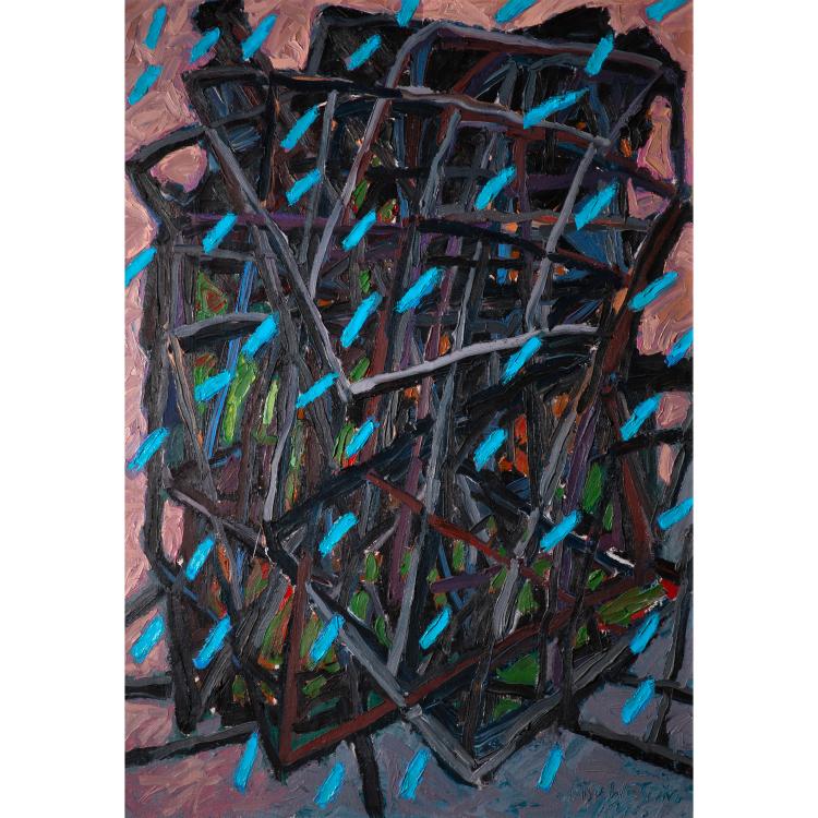 Hauptbild zu Objekt, Untitled (Abstract Composition), 1985, K-15 351