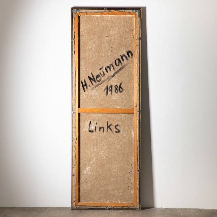 Bild 2 zu Objekt, Diptych Figure and Geometric Forms, 1986, K-15 354