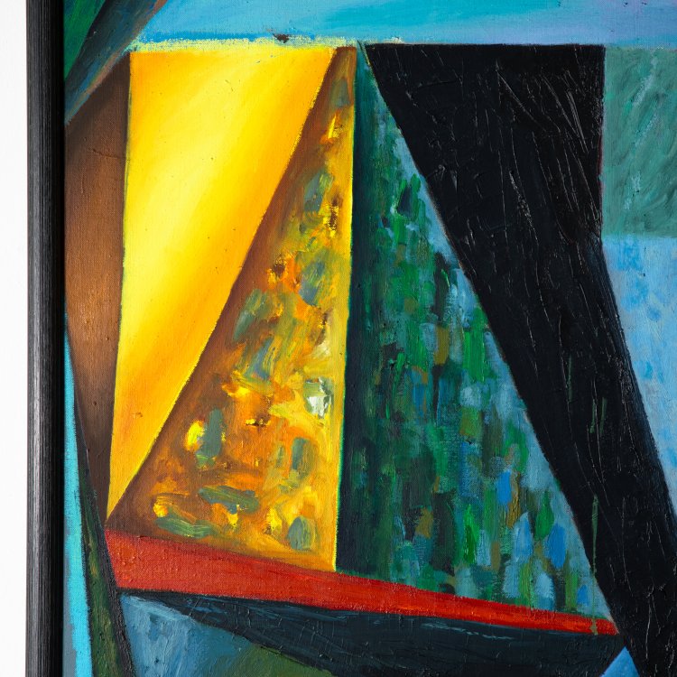 Bild 5 zu Objekt, Diptych Figure and Geometric Forms, 1986, K-15 354