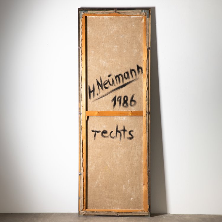 Bild 8 zu Objekt, Diptych Figure and Geometric Forms, 1986, K-15 354