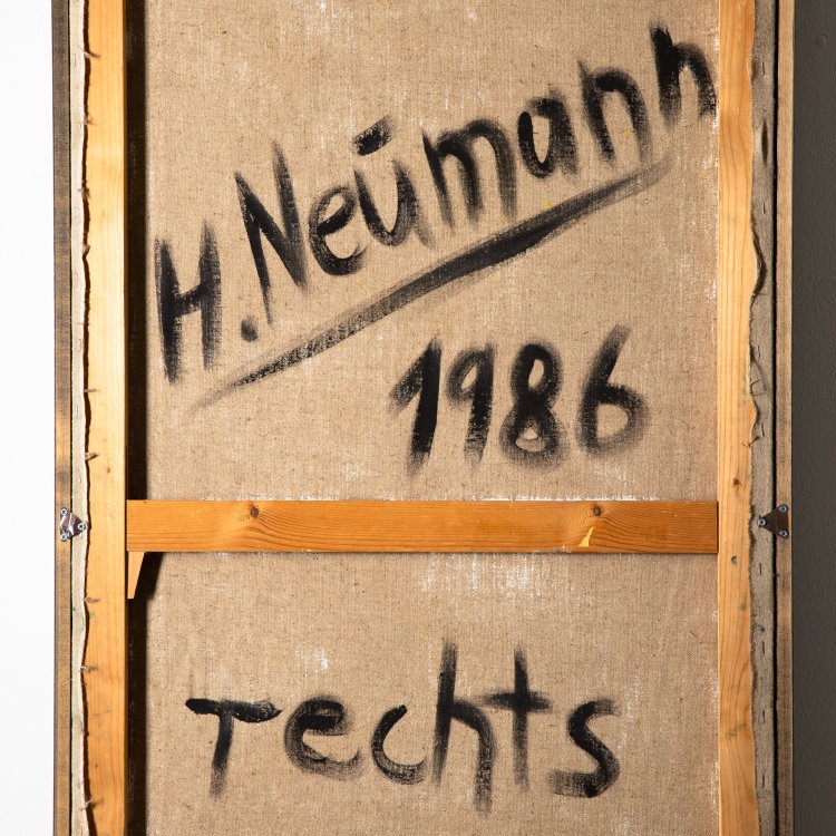 Bild 9 zu Objekt, Diptych Figure and Geometric Forms, 1986, K-15 354