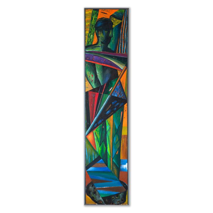 Bild 1 zu Objekt, 'Sehnsucht nach H&ouml;he', 1986, K-15 355