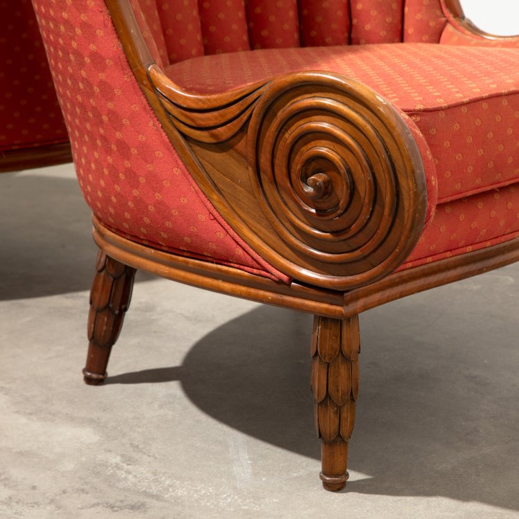 Bild 3 zu Objekt, 2 armchairs model Nautilus, Paul Iribe, Annibale Colombo, K-15 19