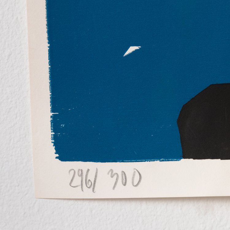 Bild 3 zu Objekt, 'Puck' (blau), 1993, Georg Baselitz, K-15 363