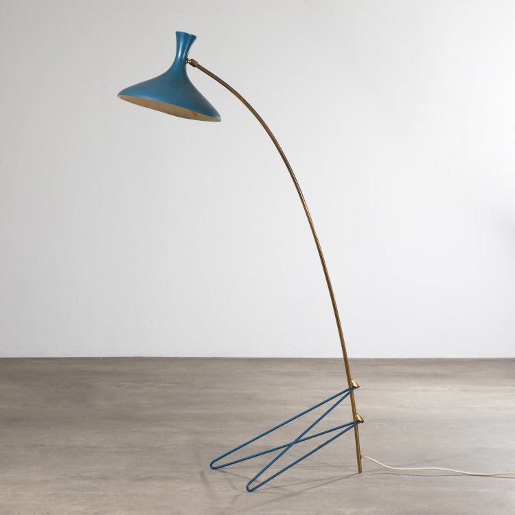 Hauptbild zu Objekt, Floor lamp from the 1950s, Louis Christiaan Kalff, Philips, K-15 454