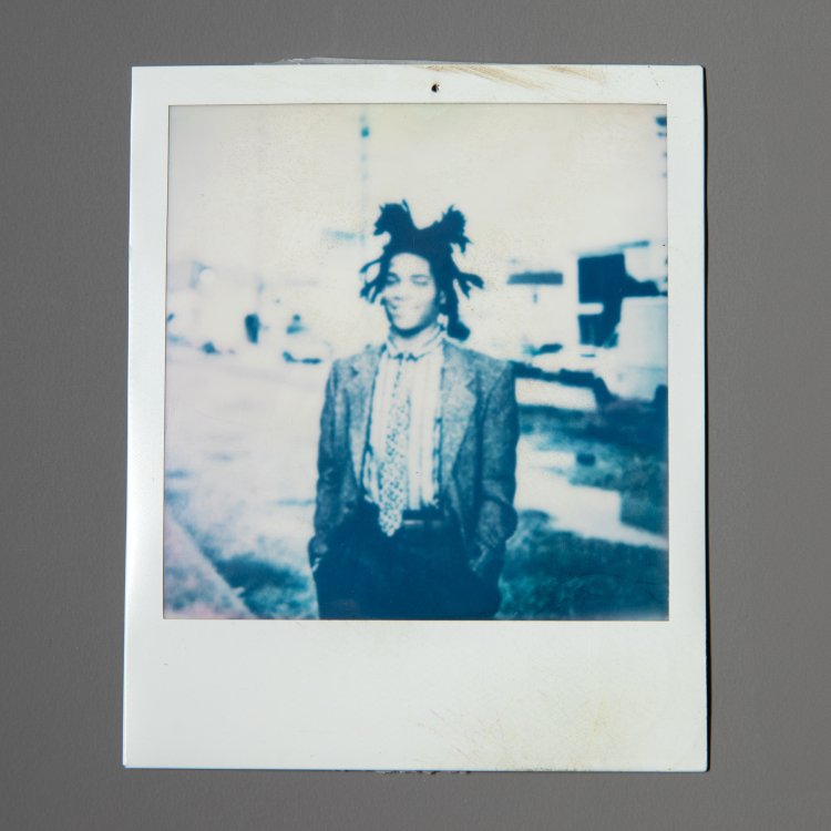 Bild 1 zu Objekt, 2 Polaroids, 'Andy Warhol' und 'Jean-Michel Basquiat', Andy Warhol, K-15 378