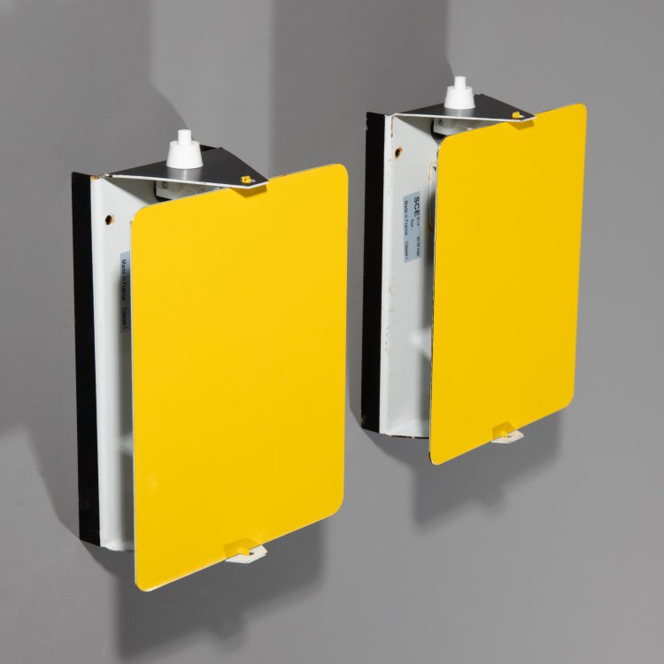 Hauptbild zu Objekt, 2 Wandleuchten Modell CP-1, Charlotte Perriand, SCE, Frankreich, K-15 462