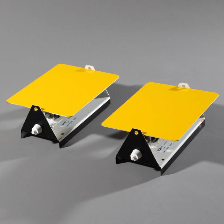 Bild 2 zu Objekt, 2 Wandleuchten Modell CP-1, Charlotte Perriand, SCE, Frankreich, K-15 462