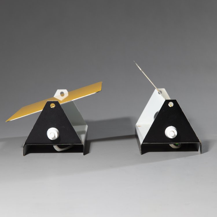 Bild 3 zu Objekt, 2 Wandleuchten Modell CP-1, Charlotte Perriand, SCE, Frankreich, K-15 462