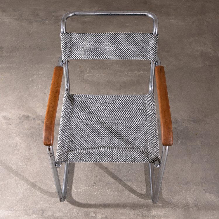 Bild 3 zu Objekt, Freischwinger Kinderstuhl Modell B 34 1/2, Marcel Breuer, Wohl Thonet, K-15 397