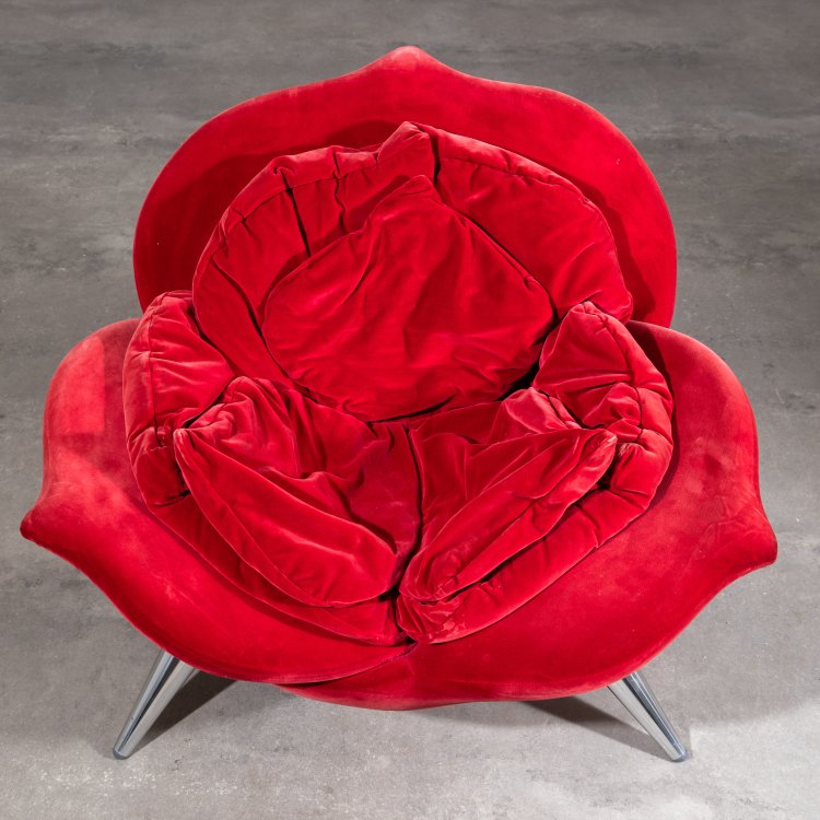 Bild 1 zu Objekt, Lounge Sessel Modell Rose Chair, Masanori Umeda, Edra, K-15 577