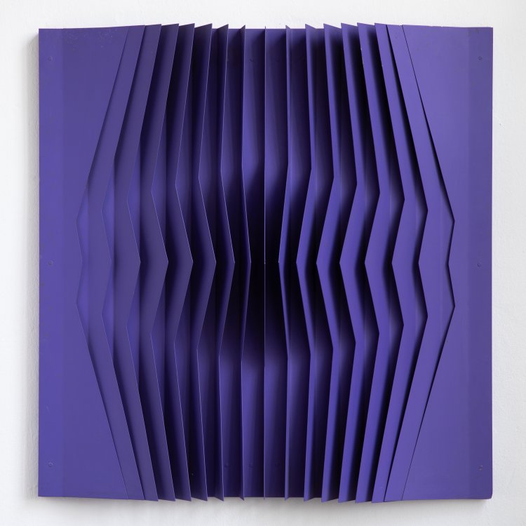 Hauptbild zu Objekt, Op-Art slatted picture 'A 29-73', K-15 346