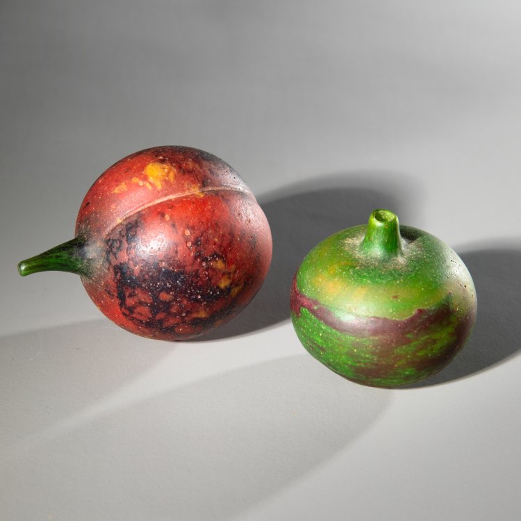 Hauptbild zu Objekt, Plum and fig, Charles Schneider, Verreries Schneider, Epinay-sur-Seine, K-15 98