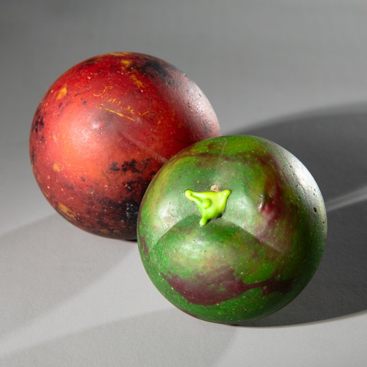 Bild 2 zu Objekt, Plum and fig, Charles Schneider, Verreries Schneider, Epinay-sur-Seine, K-15 98