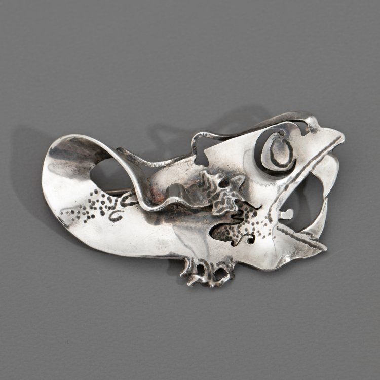 Hauptbild zu Objekt, Brooch, Herbert Zeitner, K-15 58