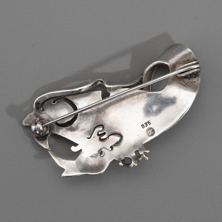 Bild 2 zu Objekt, Brooch, Herbert Zeitner, K-15 58