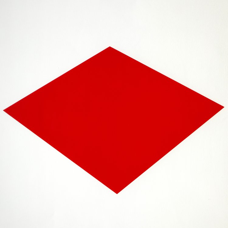 Bild 2 zu Objekt, Poster 'Red Floor Panel', 1992, Ellsworth Kelly, K-15 334