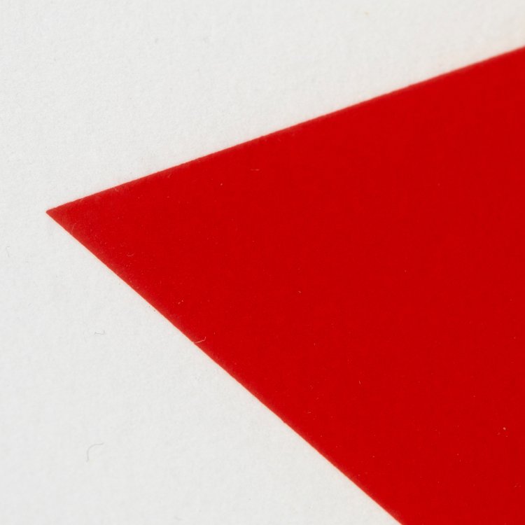 Bild 4 zu Objekt, Poster 'Red Floor Panel', 1992, Ellsworth Kelly, K-15 334
