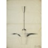 Design drawing of a Kandem plate lamp, 1931