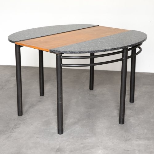 Two-piece table / console table with insert leaf