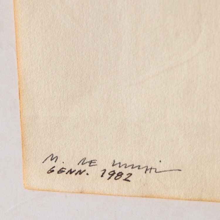 Bild 2 zu Objekt, Entwurfszeichnung St&uuml;hle f&uuml;r Memphis, 1982, Michele De Lucchi, K-15 573