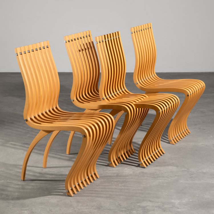 Hauptbild zu Objekt, 2 St&uuml;hle Modell Schizzo / Two in One, Ron Arad, Vitra, K-15 599