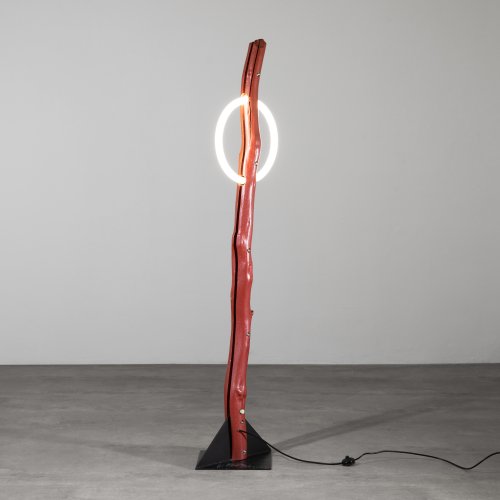 Signed floor lamp model Baumleuchte I (Tree lamp)