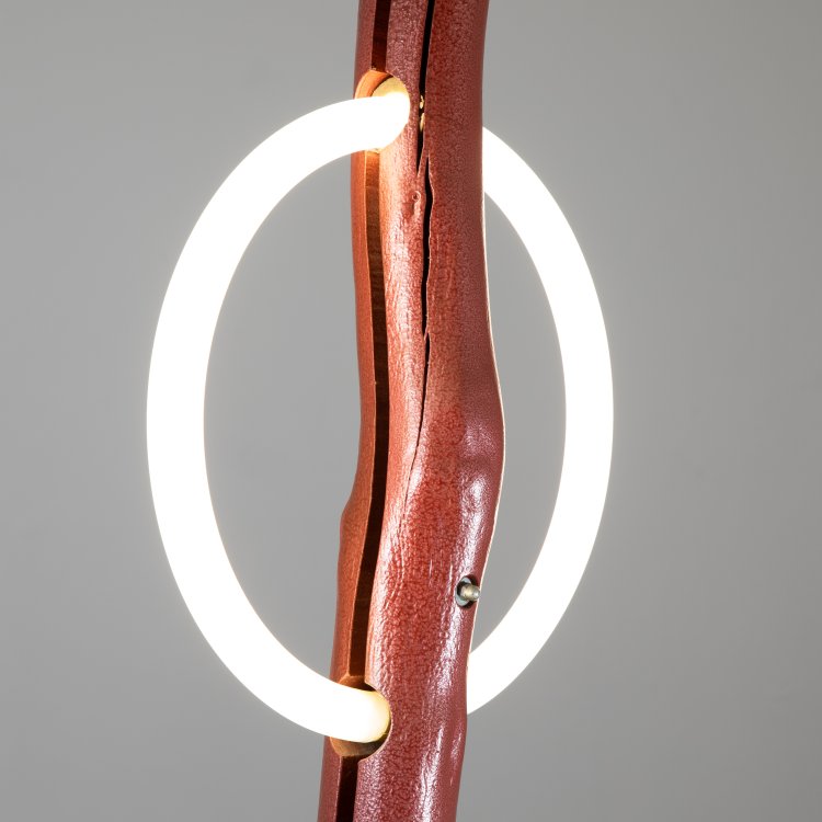 Bild 1 zu Objekt, Signierte Stehleuchte Modell Baumleuchte I, Gruppe Kunstflug, K-15 585