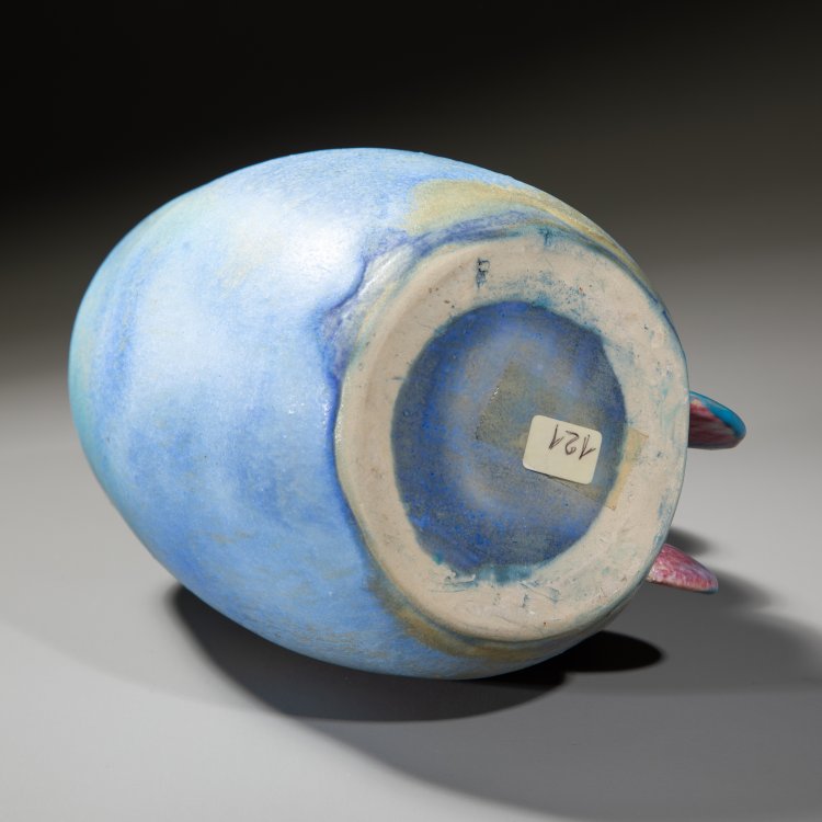 Bild 4 zu Objekt, Blaue Keramikplastik, Beate Kuhn, K-15 164