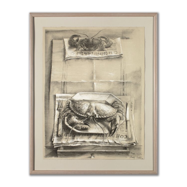 Bild 1 zu Objekt, Tisch mit Krabbe, 1988, K-15 364