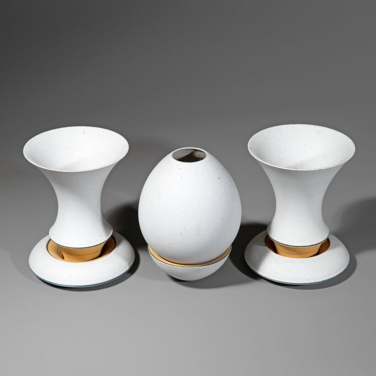 Hauptbild zu Objekt, 3 Vasen, Thomas Naethe, K-15 158