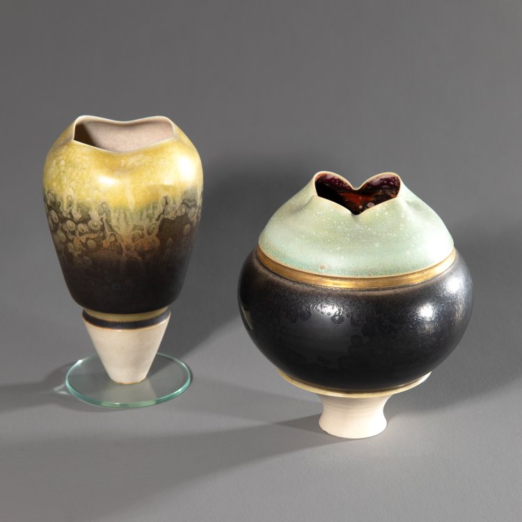 Hauptbild zu Objekt, 2 vases, K-15 191