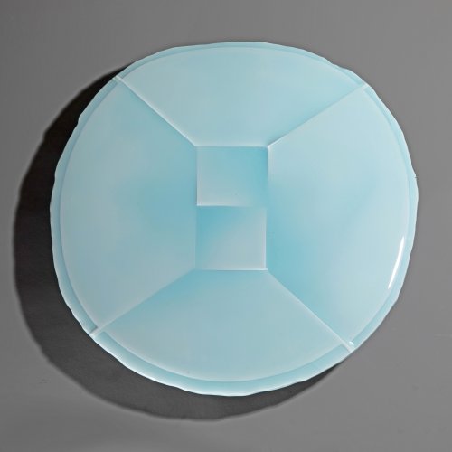 Large sculptural plate