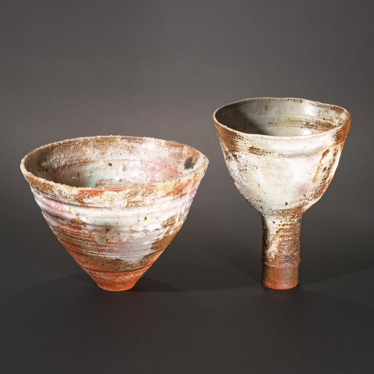 Hauptbild zu Objekt, Foot bowl and bowl, Robin Welch*, K-15 189