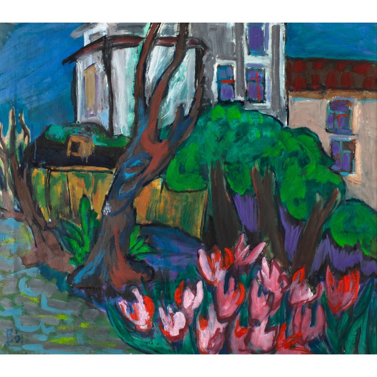Hauptbild zu Objekt, 'Schrebergarten', 1986, K-15 258
