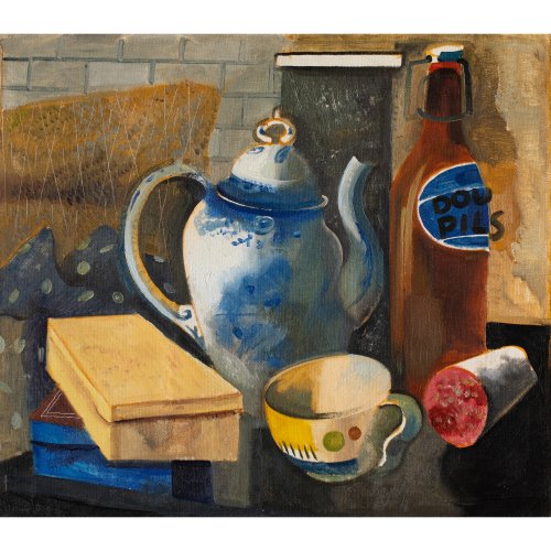 'Stilleben mit Kaffeekanne', um 1939
