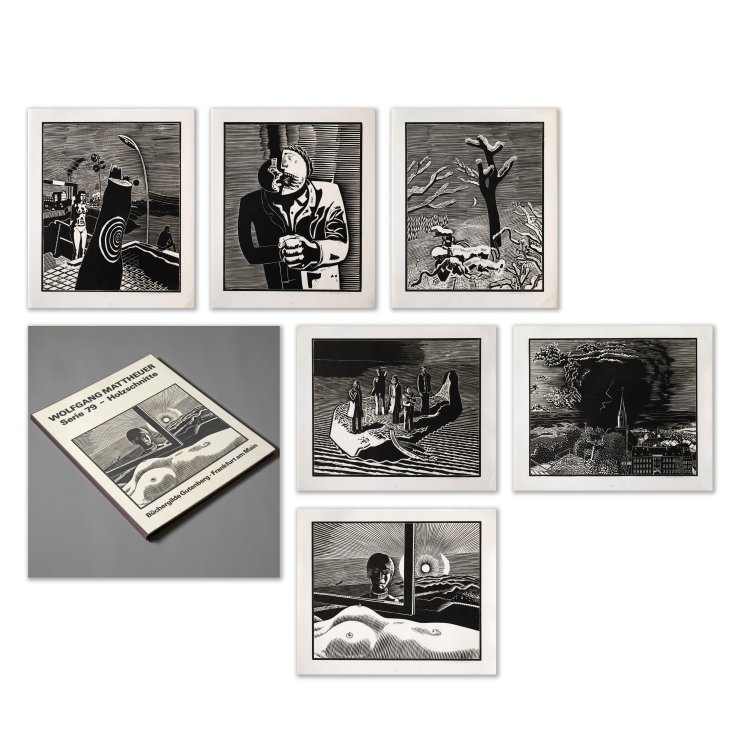 Hauptbild zu Objekt, 'Series 79 Woodcuts', 1981, K-15 255