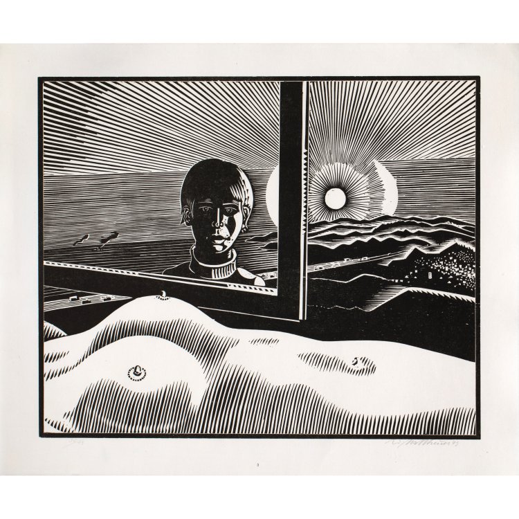 Bild 6 zu Objekt, 'Series 79 Woodcuts', 1981, K-15 255