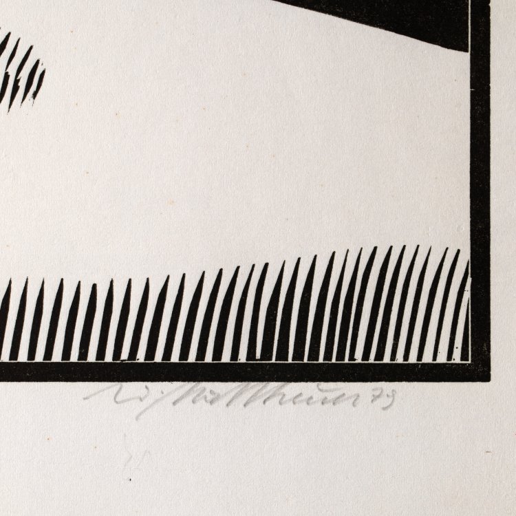 Bild 7 zu Objekt, 'Series 79 Woodcuts', 1981, K-15 255