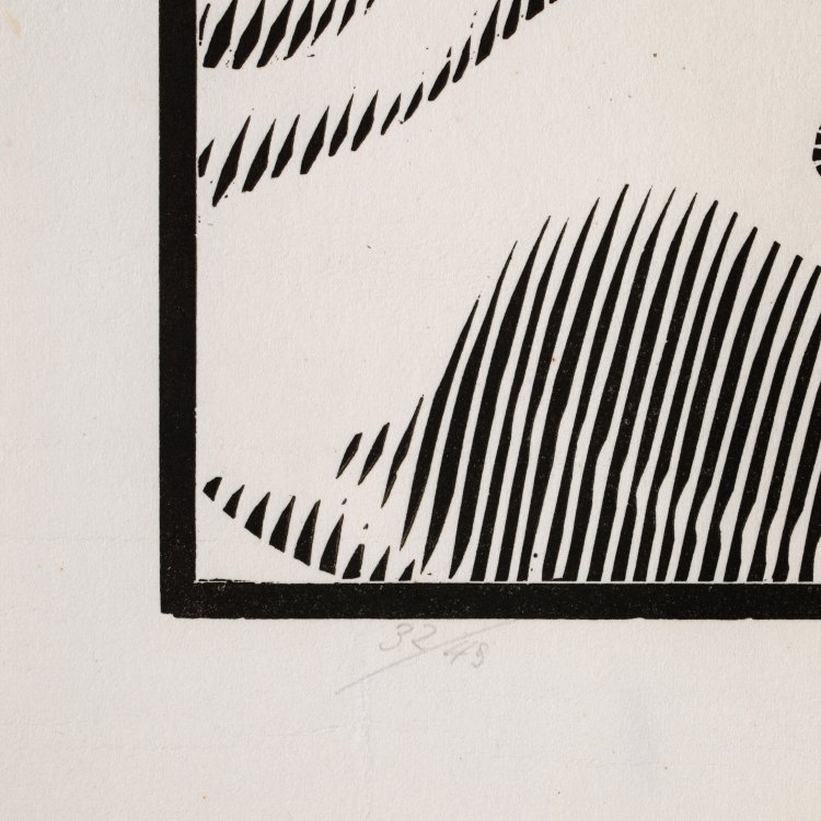 Bild 8 zu Objekt, 'Series 79 Woodcuts', 1981, K-15 255