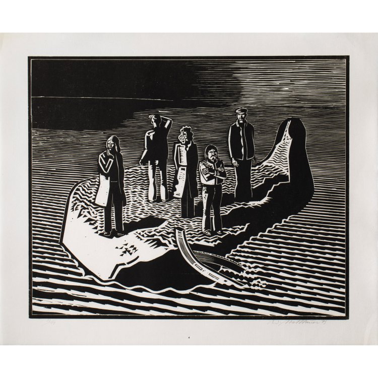 Bild 9 zu Objekt, 'Series 79 Woodcuts', 1981, K-15 255