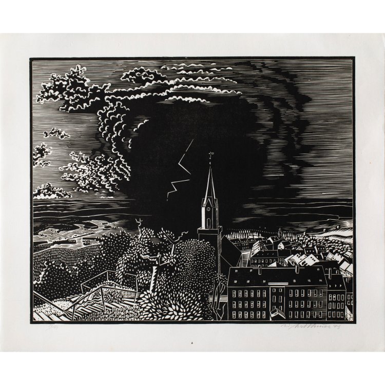 Bild 10 zu Objekt, 'Series 79 Woodcuts', 1981, K-15 255