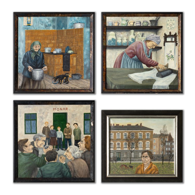 Hauptbild zu Objekt, 4 works, 1984-1991, K-15 267
