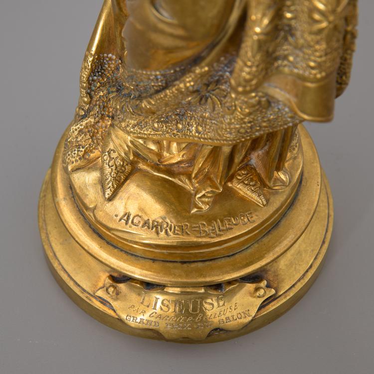 Bild 1 zu Objekt, Chryselephantin-Figur 'Liseuse', Albert-Ernest Carrier-Belleuse, K-17 216