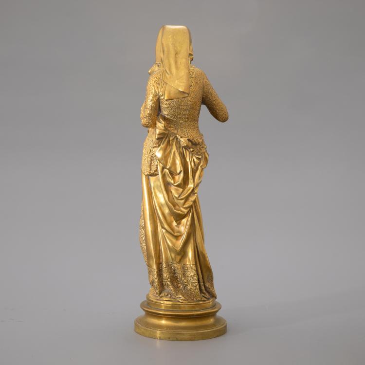 Bild 4 zu Objekt, Chryselephantin-Figur 'Liseuse', Albert-Ernest Carrier-Belleuse, K-17 216