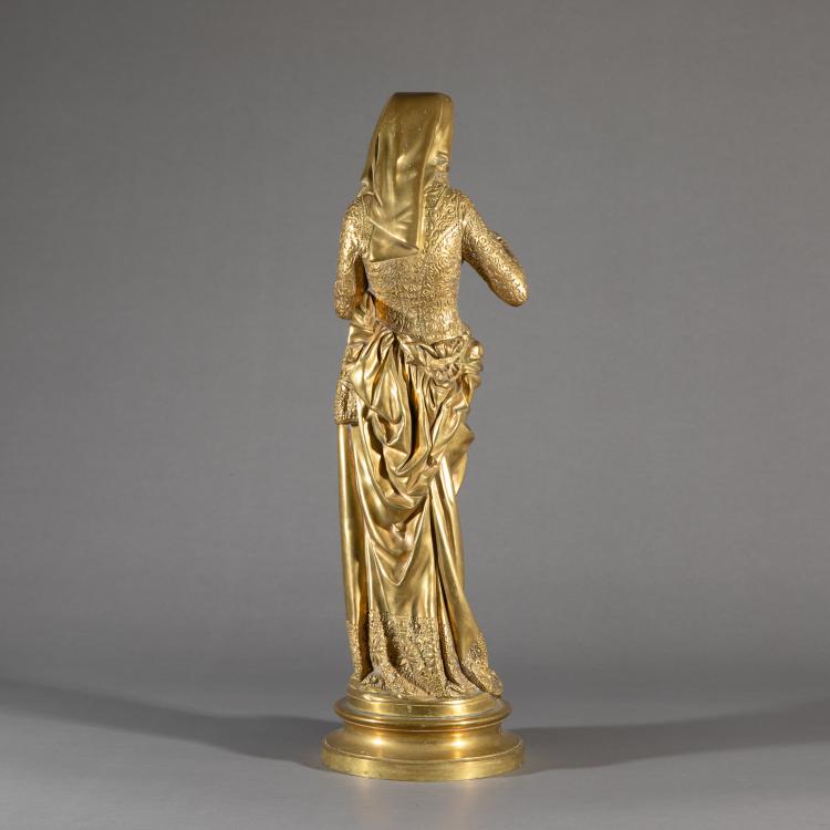 Bild 6 zu Objekt, Chryselephantin-Figur 'Liseuse', Albert-Ernest Carrier-Belleuse, K-17 216